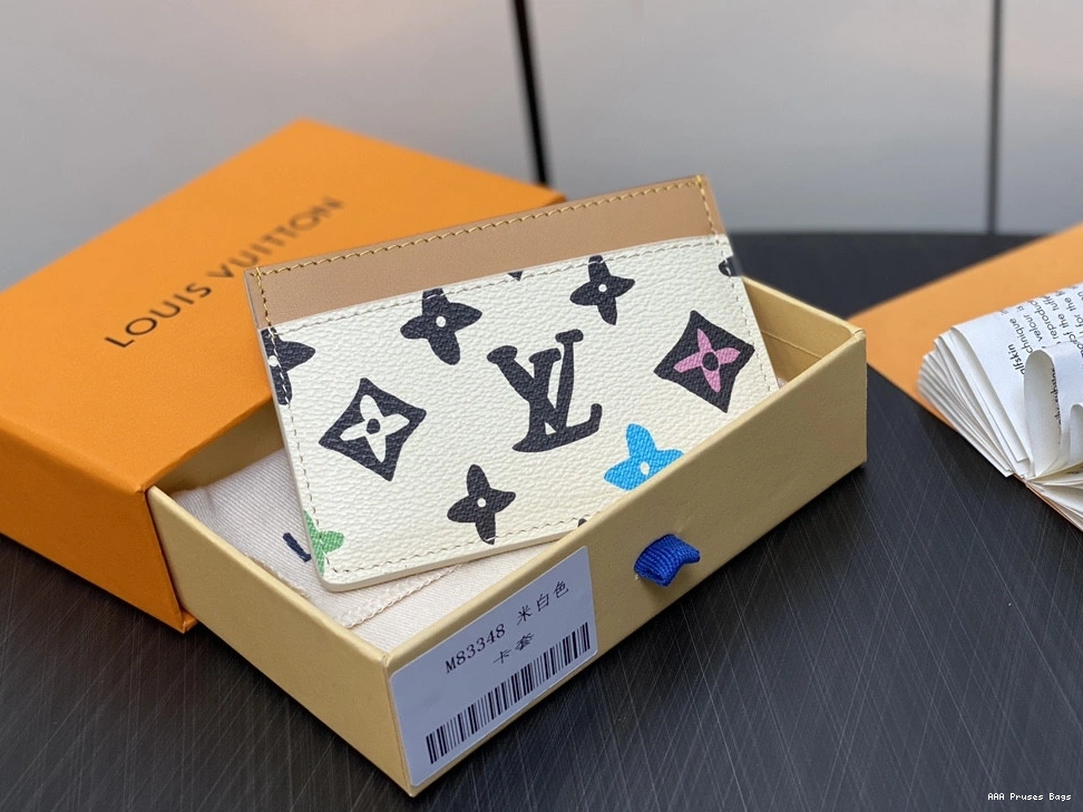 AAA Pruses Bags HOLDER-11*7*0.5cm CARD LOUIS VUITTON 0712